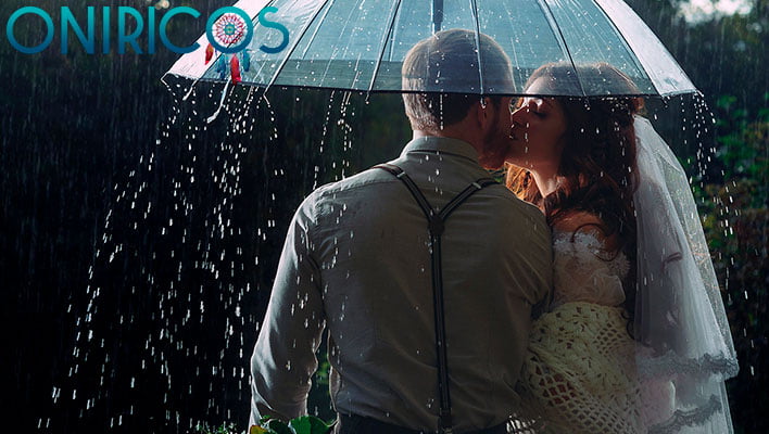 soñar con boda bajo la lluvia - oniromancia